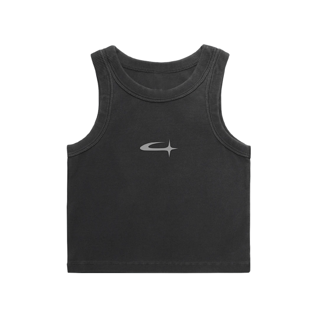 Comet Ribbed Crop Tank