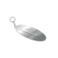 Comet Keychain Brushed Steel
