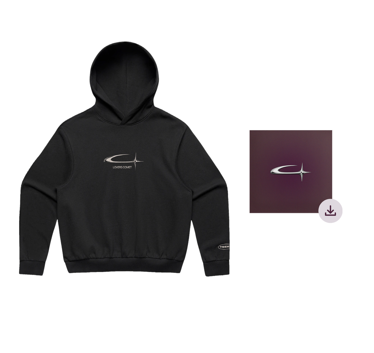 Lovers Comet Hoodie + Digital Download